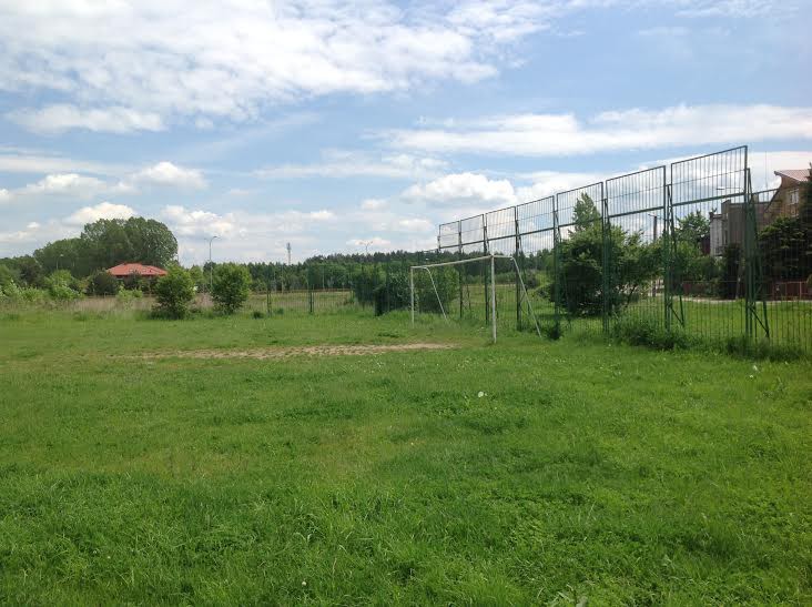 Budowa piłkarskiego boiska na Wygodzie