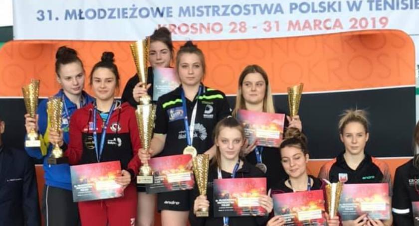 Tenisistki ATS wróciły z mistrzostw do Białegostoku z medalami