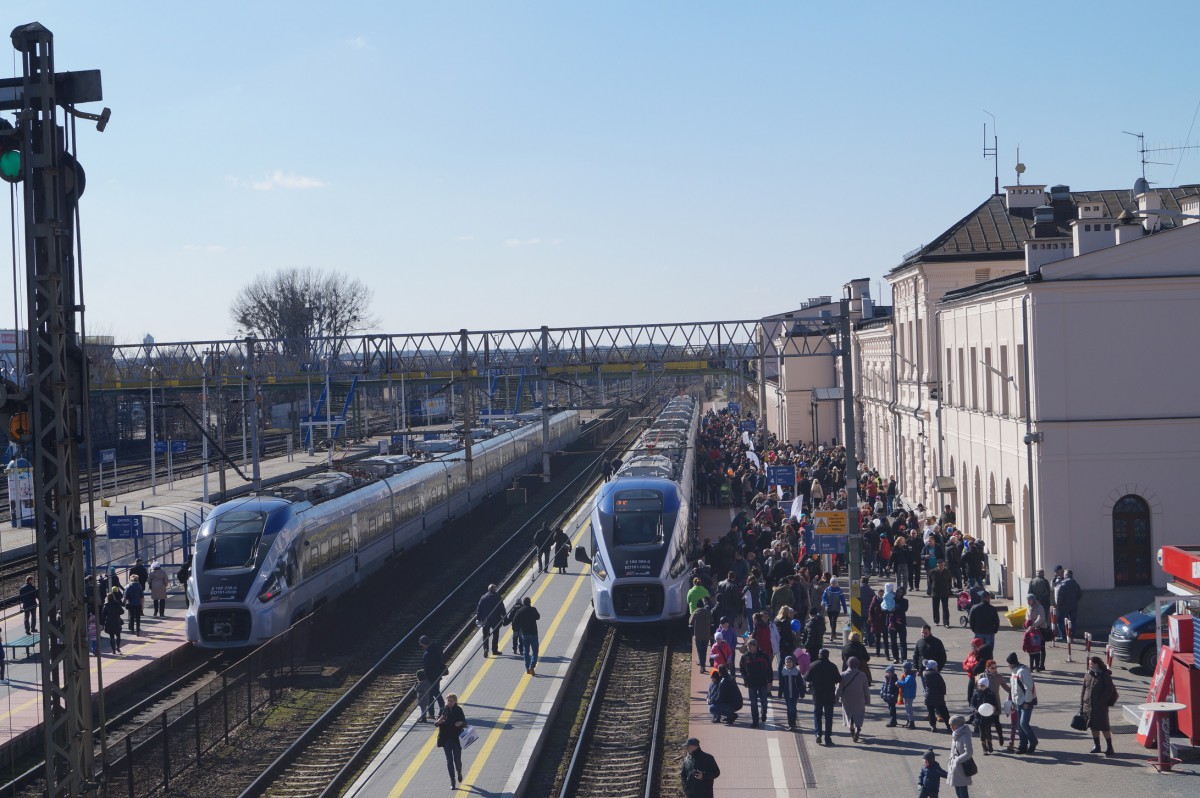 Więcej pociągów na trasie Białystok - Warszawa - Białystok już kursuje