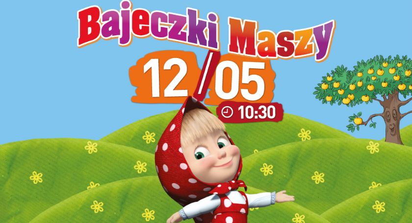 Niedzielny poranek w Kinie Helios. Mamy zaproszenia na Bajeczki Maszy