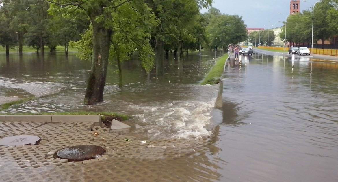 Nadszedł okres burz. Czy Białystok uniknie podtopień? 