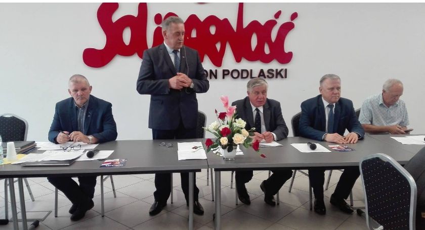Na ostatniej prostej Krzysztof Jurgiel otrzymał wsparcie od Solidarności