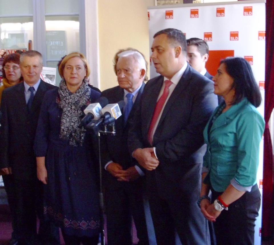 Podlaskie SLD wspierał Leszek Miller