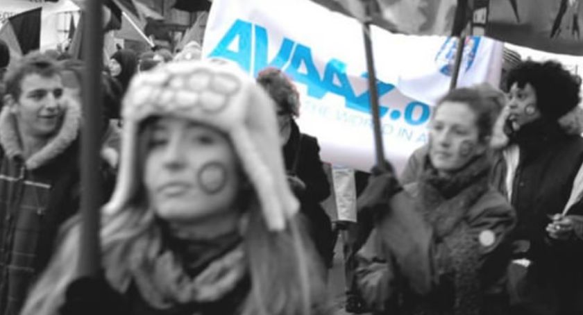 Raz prozą: AVAAZ rozsyła swoim członkom maila