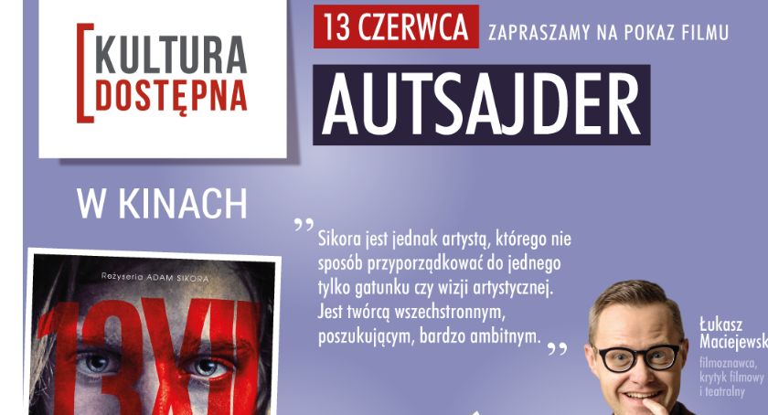 Autsajder zostanie wyświetlony w Kinie Helios. U nas można zdobyć bilety