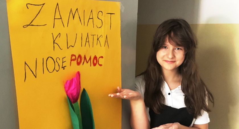 Pomoc zamiast kwiatka na koniec roku szkolnego