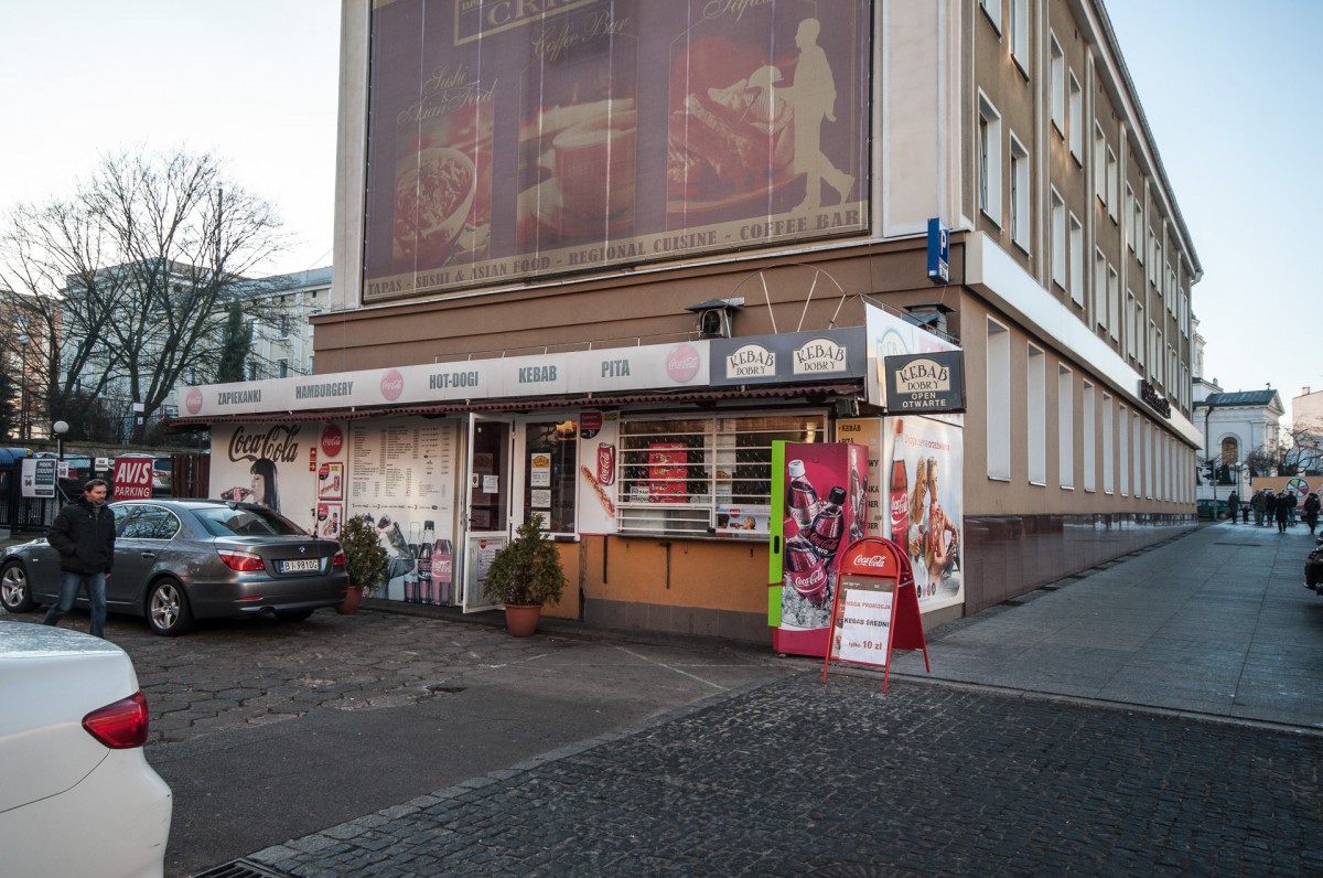 Kebabów w centrum dostatek