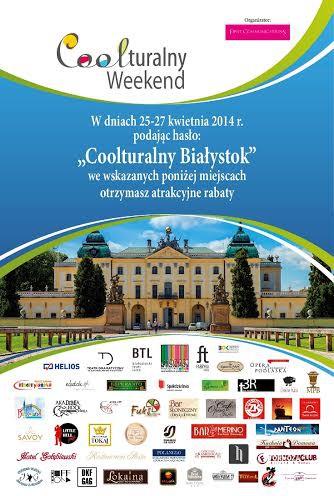 Coolturalny Weekend w Białymstoku czas zacząć