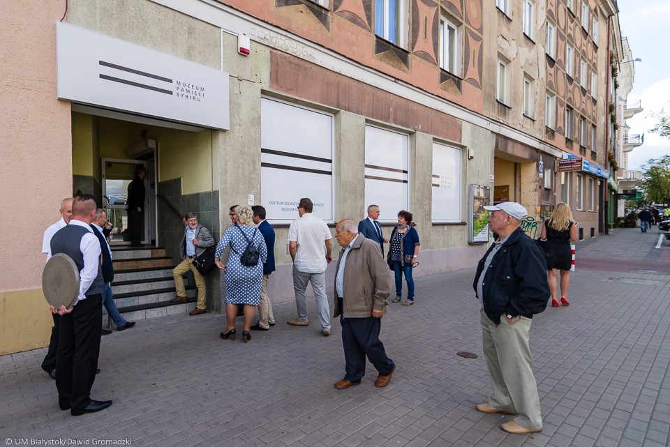 Muzeum Pamięci Sybiru: na początek sala na Sienkiewicza