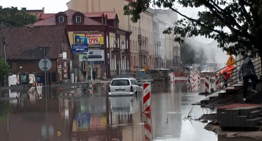 Pontonem do celu! Czyli jazda w środowy poranek po Białymstoku