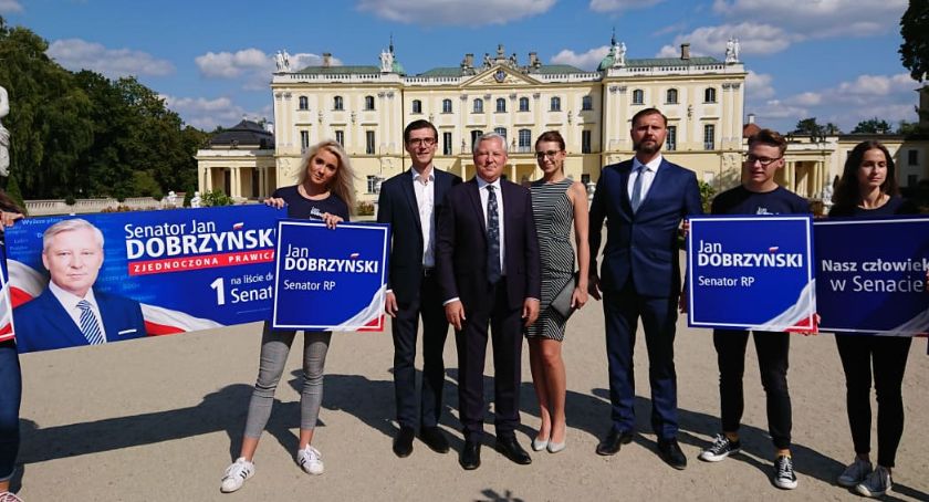Senator Jan Dobrzyński startuje w wyborach, bo nie chce zostawiać wyborców