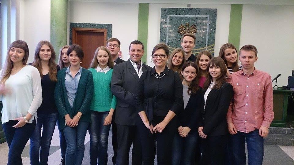 Wizyta studentów z Białorusi, Ukrainy i Rosji w Białymstoku