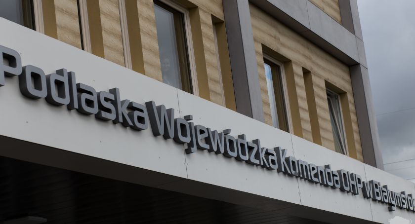 Podlaska Komenda OHP w Białymstoku ma nowy budynek. Sporo się w nim będzie działo