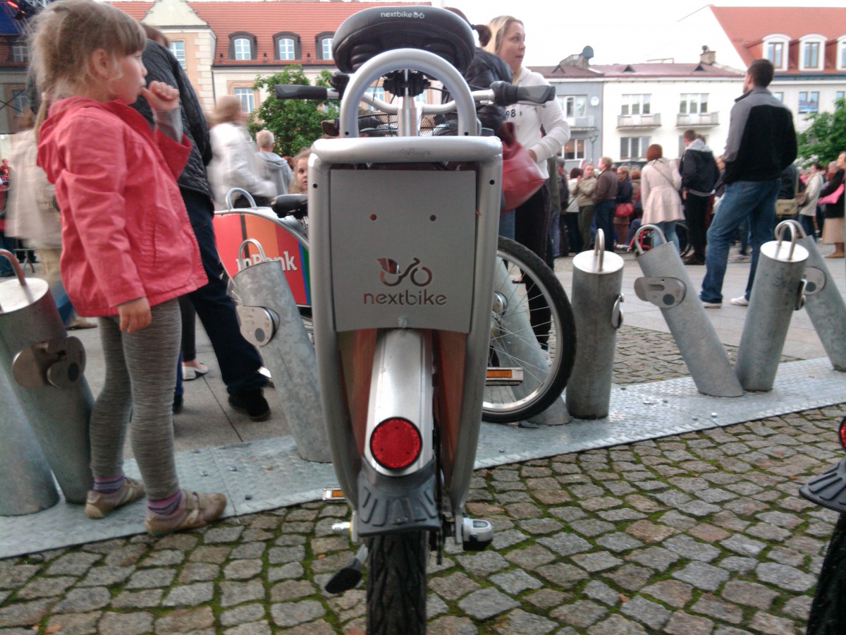 Gorący miesiąc rowerów miejskich Nextbike