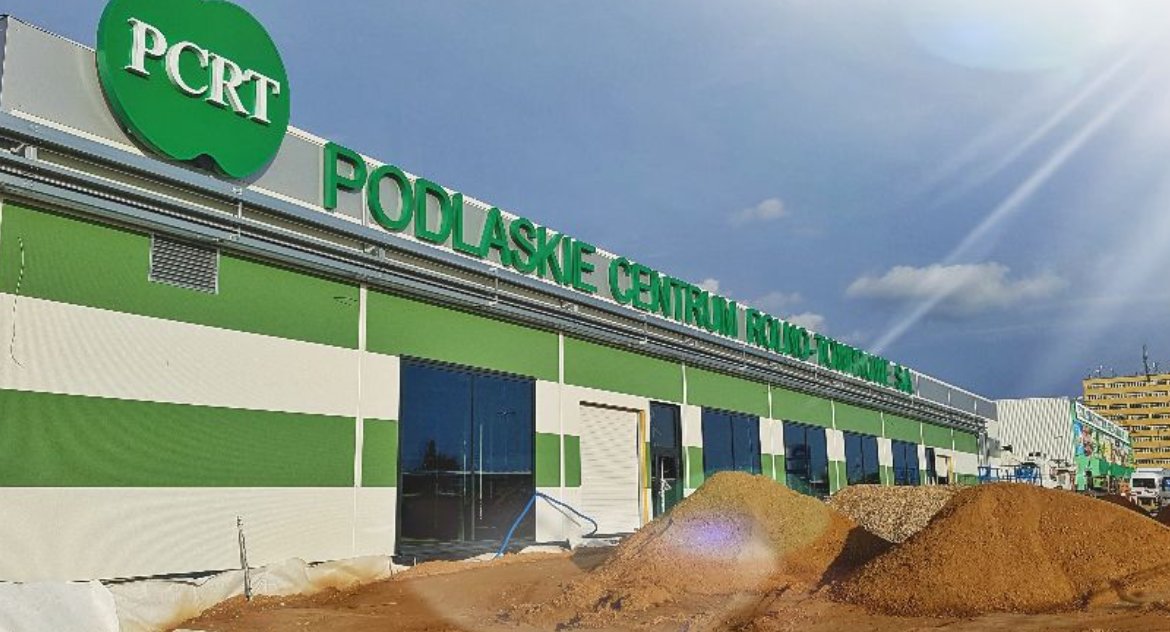 Nowa hala na giełdzie przy Andersa już na ukończeniu