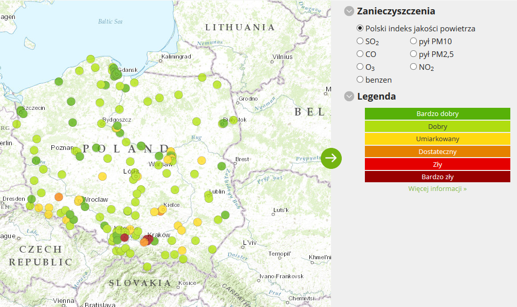 W Białymstoku mamy czyste powietrze