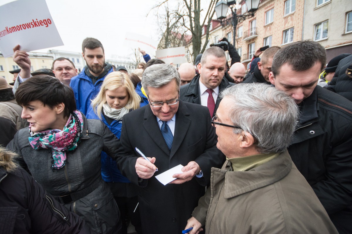 Suflerka jeździła z prezydentem Komorowskim od wielu miesięcy