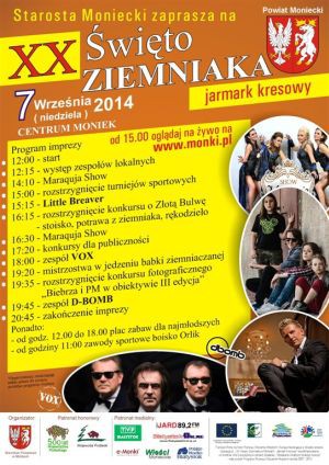 XX Święto Ziemniaka w Mońkach