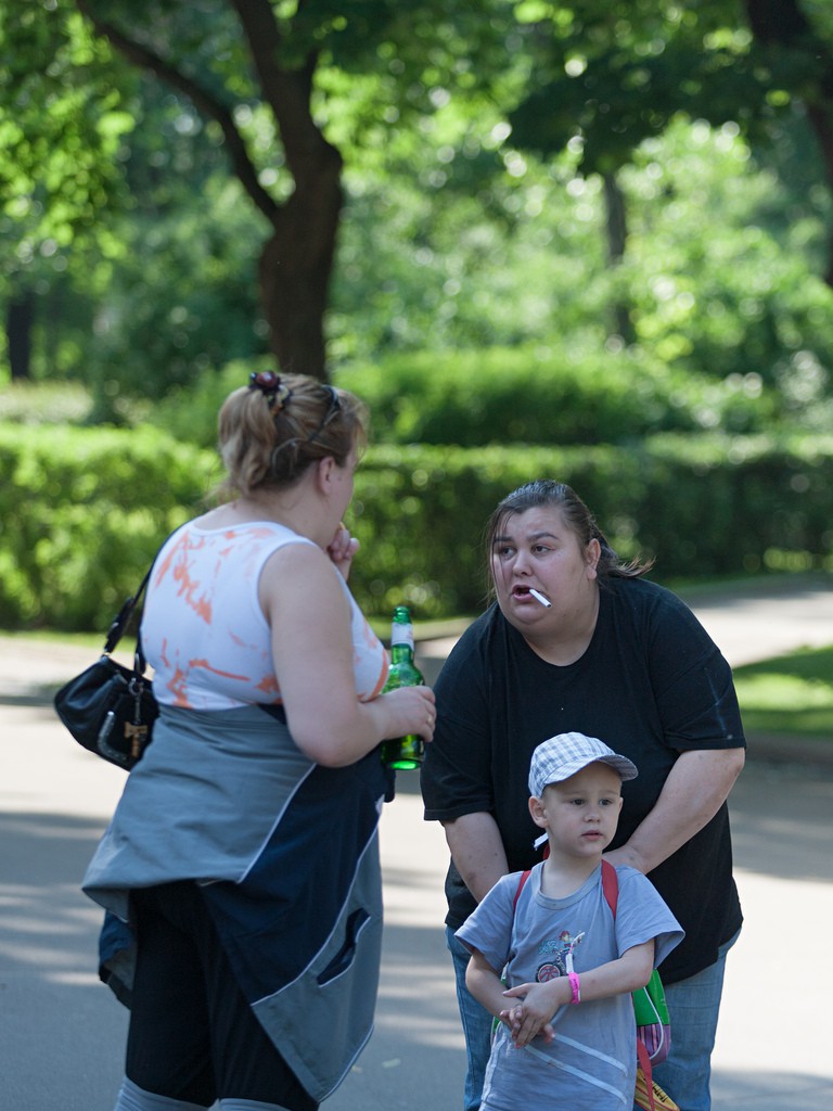 Pijana matka usiłowała opiekować się swoim dzieckiem