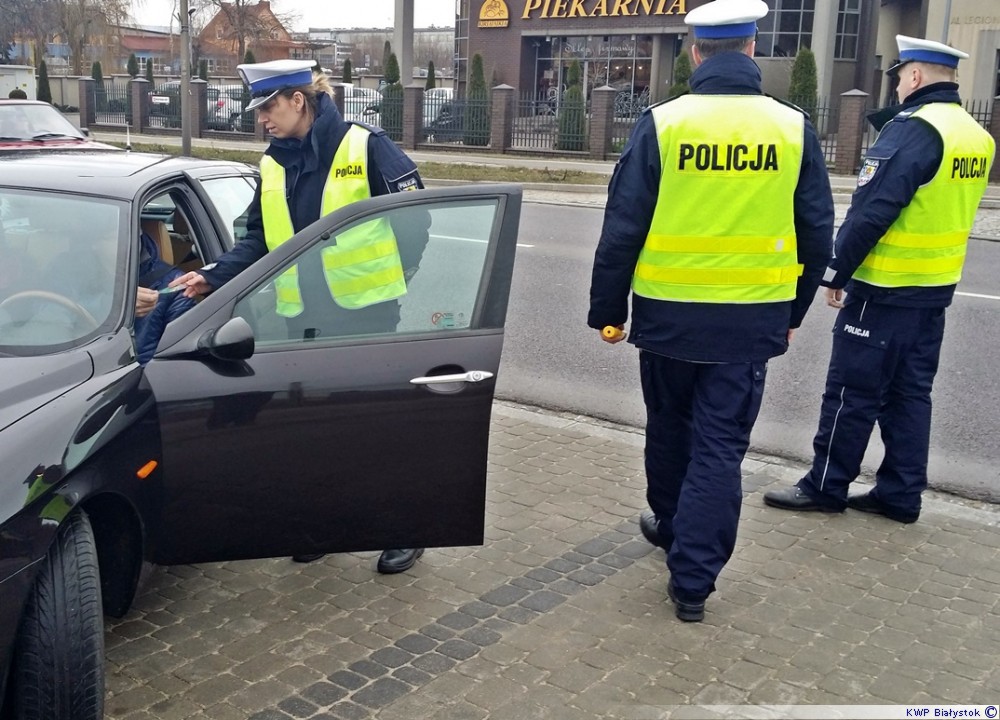 Zapachowa choinka od łomżyńskich policjantów