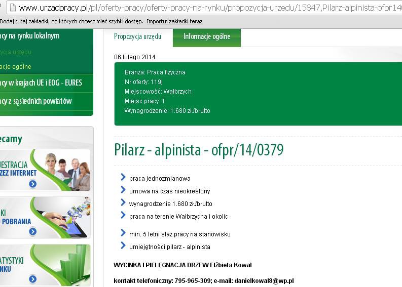 Bardzo ciekawe oferty pracy