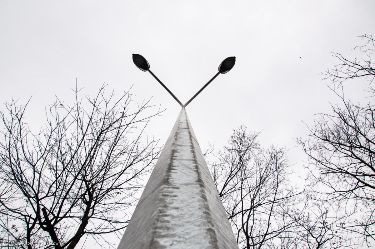 Ekologiczne lampy uliczne w Czarnej Białostockiej