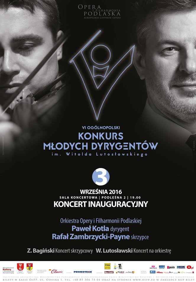 Koncert inauguracyjny VI Ogólnopolskiego Konkursu Młodych Dyrygentów