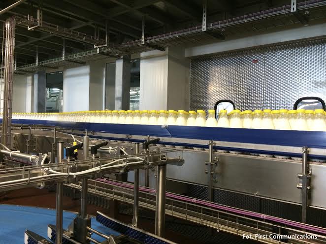 Nowa linia produkcyjna w bydgoskim Mlekpol-u