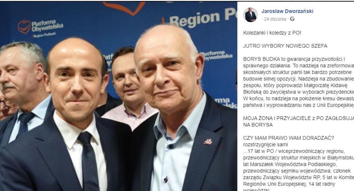 Jarosław Dworzański jeszcze dobrze nie wyszedł a już chce wracać?