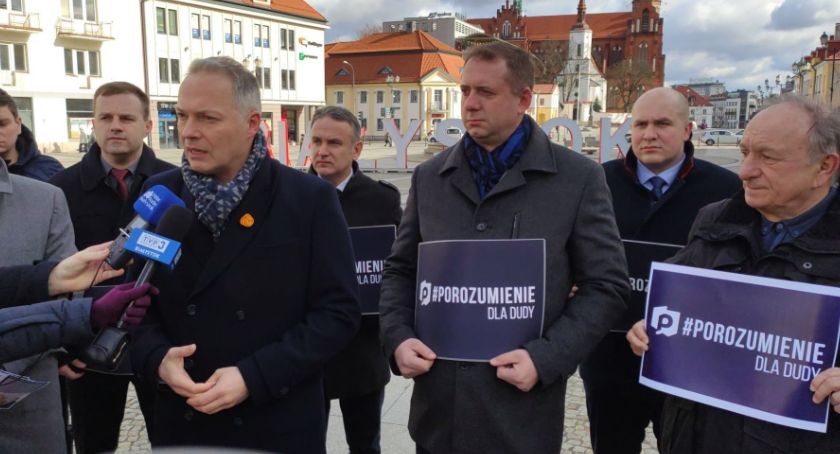 Porozumienie chwali Andrzeja Dudę i zachęca do złożenia podpisu na listach poparcia