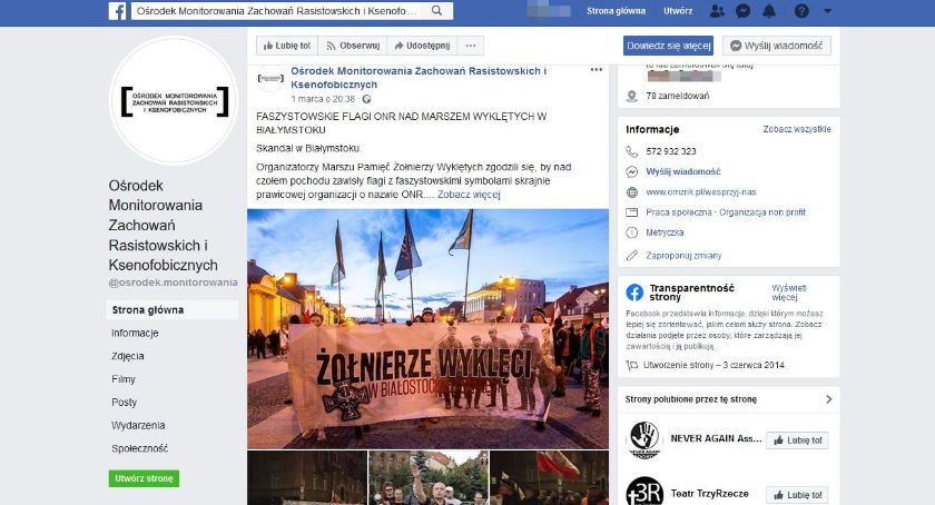 OMZRiK znów łże na temat Białegostoku 