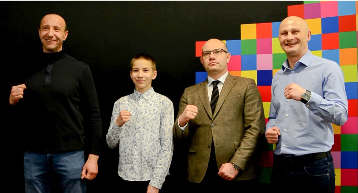 Maciek Marchel, 14-letni bokser, jest ambasadorem podlaskiego sportu