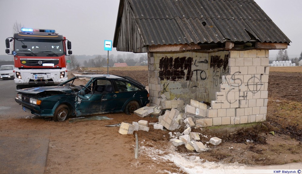 Zatrzymał się na przystanku