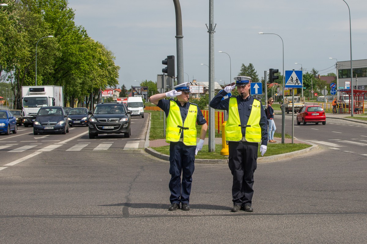 Zmagania policjantów podlaskiej drogówki