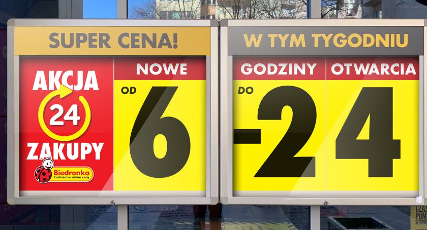 Biedronka otwarta 24 h/7. Co z pracownikami? Sieć nam odpowiada