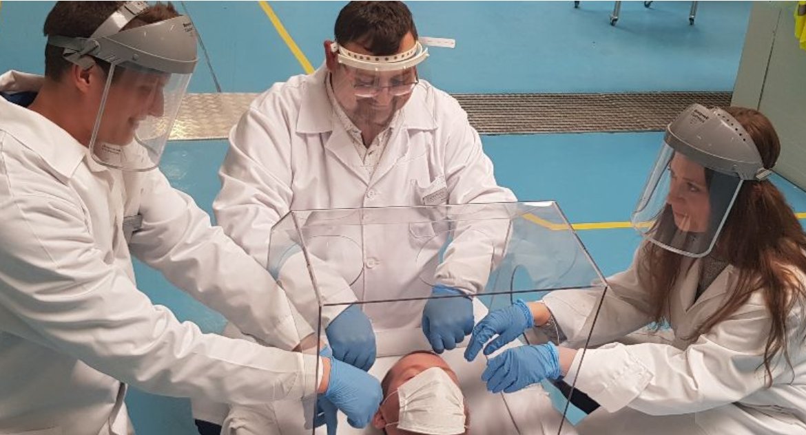 Podlaskie firmy łączą siły podczas epidemii - szpitale za darmo otrzymują sprzęt