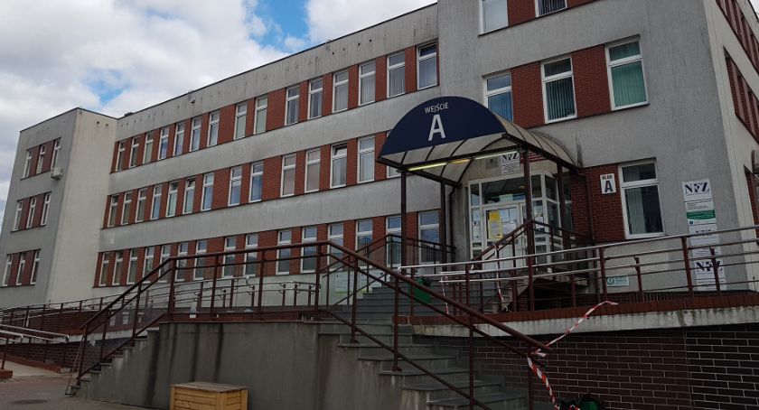 W szpitalu MSWiA są zorganizowane dwie strefy dla pacjentów