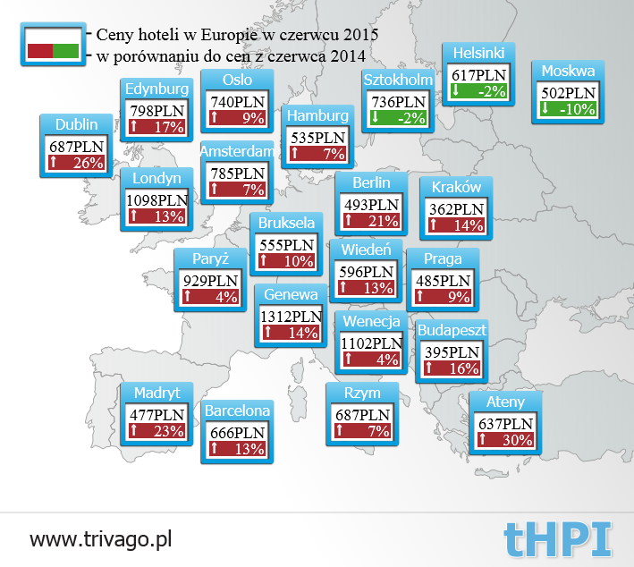 Europejskie i polskie hotele drożeją na lato. Zapłacimy więcej niż rok temu
