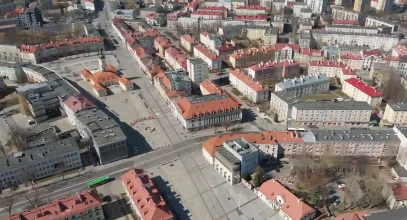Białystok w czasie pandemii wyglądał niemal jak miasto wymarłe