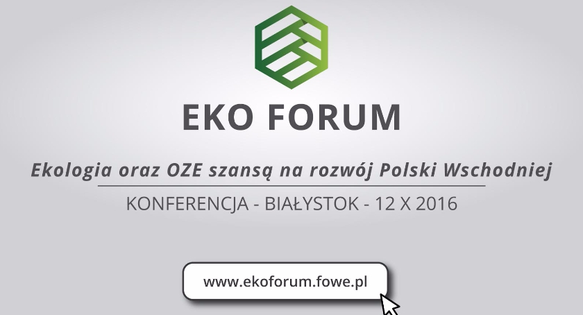Eko Forum 2016. Ostatnie dni rejestracji