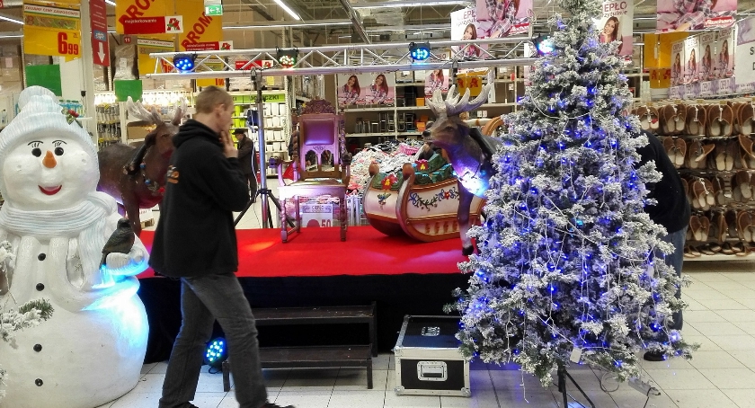 Świąteczny nastrój w galeriach