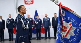 Nowy szef podlaskiej policji oficjalnie wprowadzony.&hellip;
