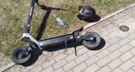Dramatyczny wypadek w centrum! Zderzenie hulajnogi z&hellip;