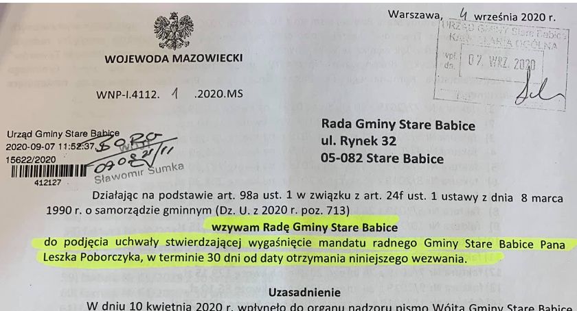 CZY LESZEK POBORCZYK STRACI MANDAT RADNEGO ?