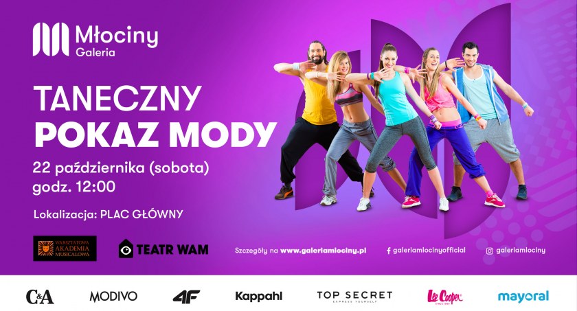 TANECZNYM KROKIEM PO WYBIEGU W GALERII MŁOCINY