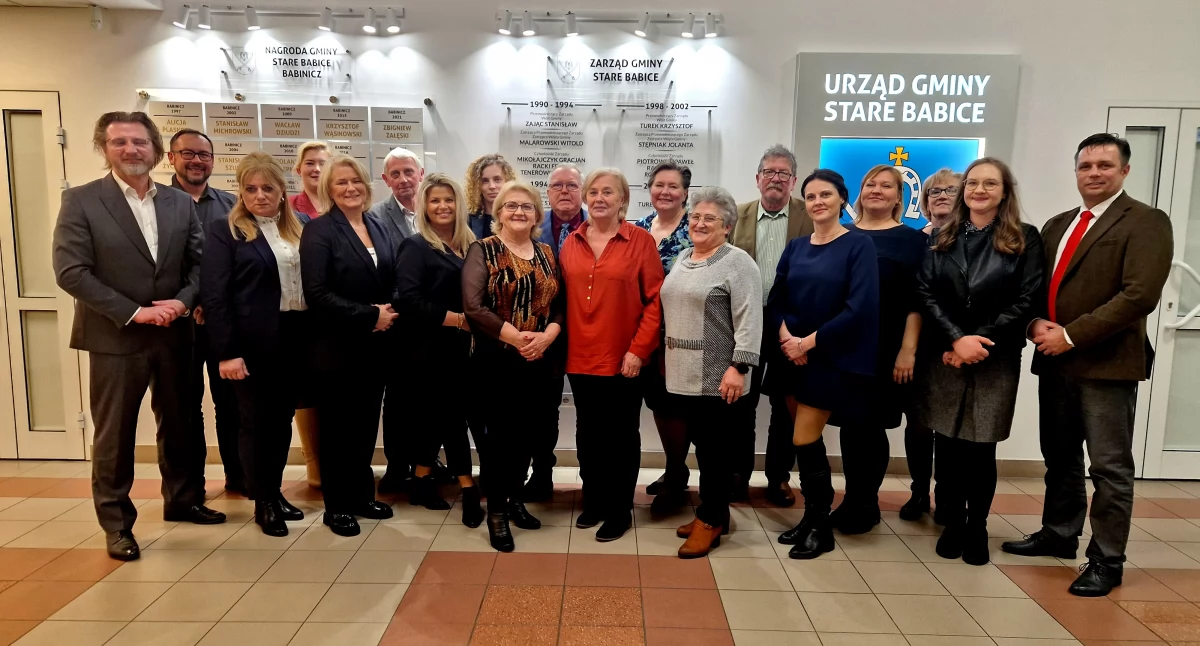 SPOTKANIE SOŁTYSÓW Z WÓJTEM GMINY STARE BABICE
