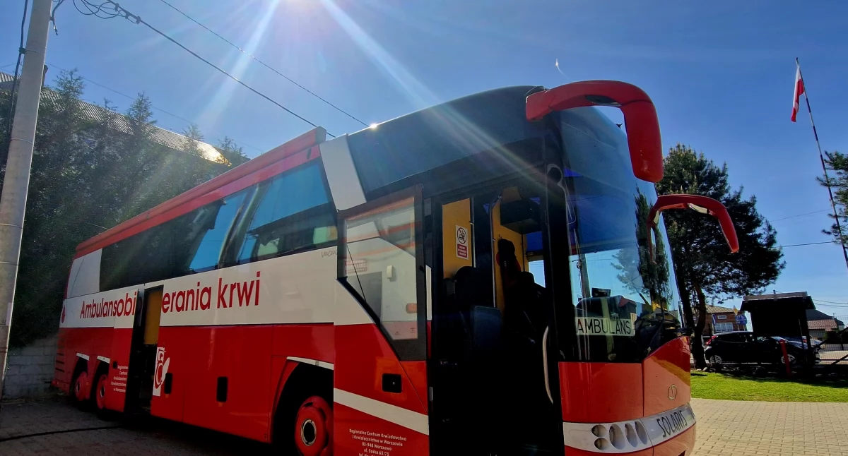 AKCJA KRWIODAWSTWA PRZY OSP BORZĘCIN DUŻY