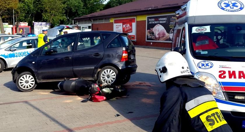 DZIWNY WYPADEK W ZIELONKACH