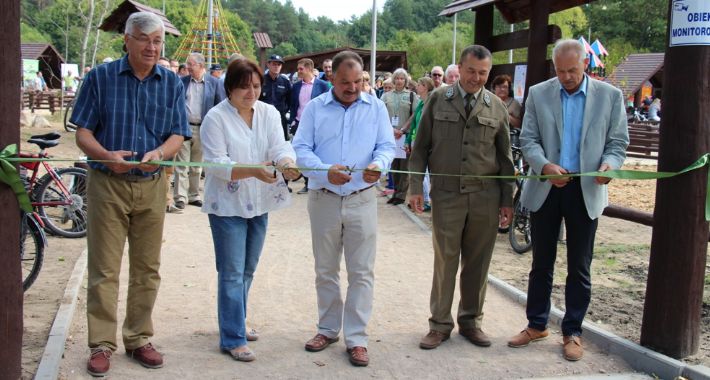 UROCZYSTE PRZECIĘCIE WSTĘGI NA LIPKOWSKIEJ POLANIE