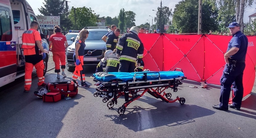 NASTĘPNE ZDARZENIE DROGOWE Z UDZIAŁEM MOTOCYKLISTY